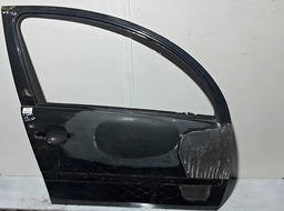 Porta Dianteira Direita Citroen C3 2002 A 2012 Com Detalhe Preto