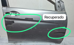 PORTA DIANTEIRA DIREITA HONDA CITY 2015 A 2021COM DETALHE DIREITO PRATEADO