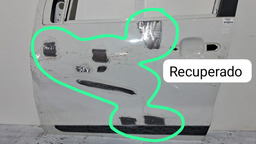 PORTA DIANTEIRA ESQUERDO FIAT MOBI 2016 A 2024 COM DETALHE BRANCO