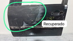 PORTA DIANTEIRA ESQUERDO FORD FIESTA 2002 A 2014 COM DETALHE PRETO