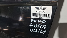 PORTA DIANTEIRA ESQUERDO FORD FIESTA 2002 A 2014 COM DETALHE PRETO