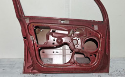 PORTA DIANTEIRA ESQUERDO CITROEN C3 2002 A 2012 COM DETALHE ESQUERDA VERMELHO