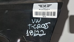 PORTA DIANTEIRA ESQUERDO VW T-CROSS 2018 A 2022 COM DETALHE PRETO