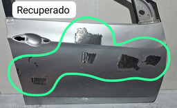 PORTA DIANTEIRA DIREITA HYUNDAI I30 2012 A 2016 COM DETALHE DIREITO PRATEADO