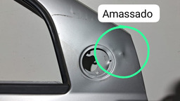 PORTA DIANTEIRA DIREITA RENAULT LOGAN 2007 A 2013 SEM FURO DIREITO PRATEADO