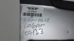 PORTA DIANTEIRA DIREITA RENAULT LOGAN 2007 A 2013 SEM FURO DIREITO PRATEADO