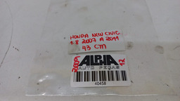 CORRENTE MOTOR HONDA NEW CIVIC 1.8 2007 A 2011 43CM PRATEADO