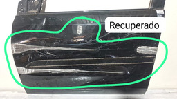 PORTA DIANTEIRA ESQUERDA GM ONIX 2020 A 2022 COM DETALHE ESQUERDO PRETO