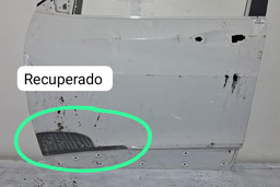 PORTA DIANTEIRA ESQUERDA GM TRACKER 2021 A 2024 COM DETALHE ESQUERDO BRANCO