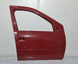 Porta Dianteira Direita Renault Logan 2007 A 2013 Com Furo Vermelho