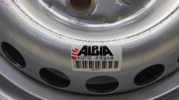 RODA FERRO MERCEDES SPRINTER ARO 16 PRATEADO