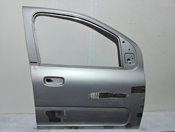 Porta Dianteira Direita Fiat Uno Vivace 2010 A 2014 Direito Prateado