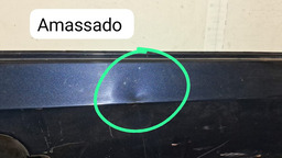 PORTA DIANTEIRA DIREITA VW UP 2015 A 2022 COM  DETALHE DIREITO PRETO