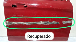 PORTA DIANTEIRA DIREITA  FORD KA 2015 A 2021 COM DETALHE VERMELHO