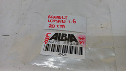 CORRENTE MOTOR RENAULT LOGAN 1.6 2007 A 2014 20CM PRATEADO