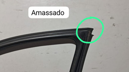 PORTA DIANTEIRA DIREITA GM CORSA JOY 2002 A 2012 COM DETALHE DIREITO CINZA
