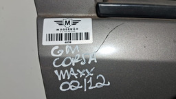 PORTA DIANTEIRA DIREITA GM CORSA JOY 2002 A 2012 COM DETALHE DIREITO CINZA