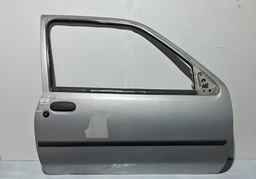 Porta Dianteira Direita Ford Fiesta 1996 A 2013 Com Detalhe Direito Prateado
