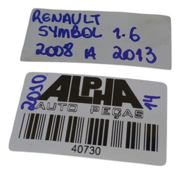 POLIA VIRABREQUIM RENAULT SYMBOL 2008 A 2013