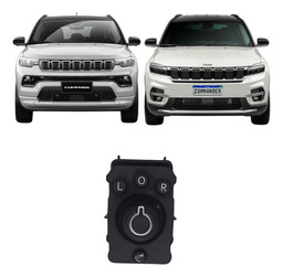 Botão Retrovisor Elétrico Commander Compass 2022/2025