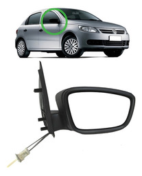 Retrovisor Gol G5  2009 2010 2011 2012 Com Controle Direito