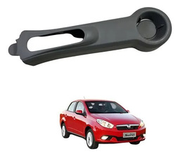 Console Central Porta Copo Fiat Grand Siena 2012 Cinza