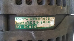 ALTERNADOR TOYOTA HILUX 2.7 FLEX 2010 A 2015 270600C020 #3