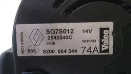 ALTERNADOR RENAUT CLIO 1.0 2003 A 2005 COM DETALHE