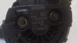ALTERNADOR COROLLA 1.6 1.8 2000 2001 A 2011 80A BOSCH