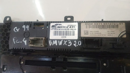 COMANDO AR CONDICIONADO/SOM BMW X3 F25 2010 A 2014 PRÉ-LCI