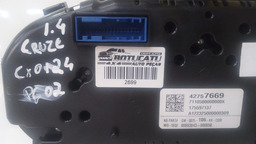 PAINEL INSTRUMENTOS CHEVROLET CRUZE 1.4 TURBO 2017 2023