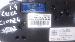 PAINEL INSTRUMENTOS CHEVROLET CRUZE 1.4 TURBO 2017 2023