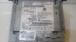 CENTRAL MULTIMÍDIA FIAT TORO 2.0 2019 2020 PRETO