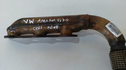 COLETOR ESCAPE DIREITO  AMAROK 3.0 V6 2018 2019 2020/..