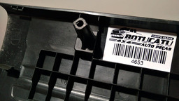 SOLEIRA PORTA DIANTEIRA DIREITO CHEVROLET S10 2013 A 2020 PRETO