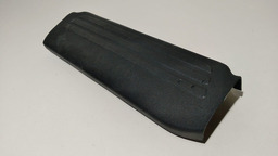 SOLEIRA PORTA TRASEIRA DIREITO CHEVROLET S10 2013 A 2020 PRETO