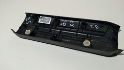 SOLEIRA PORTA TRASEIRA DIREITO CHEVROLET S10 2013 A 2020 PRETO