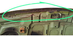 CAPÔ DIANTEIRO FIESTA COURIER 1996 A 1999 C/DETALHE 