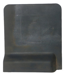 Acabamento Da Tampa Do Macaco Pajero Full 3.2 2001 A 2007 Preto
