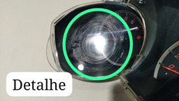 PAINEL DE INSTRUMENTO HONDA NEW FIT FLEX 2009 A 2011 PRETO