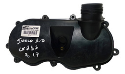 Tampa Lateral Óleo Cabeçote Ivec Daily 55c16 16v 3.0 2008/16 Preto