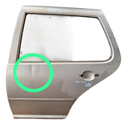 PORTA TRASEIRA ESQUERDA GOLF 1999  A 2013 C/DETALHE