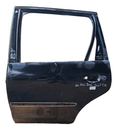 Porta Traseira Esquerda Polo Hatch 2003 a 2014 C/Detalhe