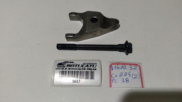 SUPORTE TRAVA BICO PAJERO DAKAR 3.2 16V 2009 A 2016 (2) PRATEADO