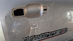 PORTA TRASEIRA DIREITA RANGER 2010 A 2012 C/DETALHE