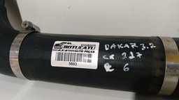 MANGUEIRA INFERIOR INTERCOOLER PAJERO DAKAR 3.2 2007 A 2016 PRETO