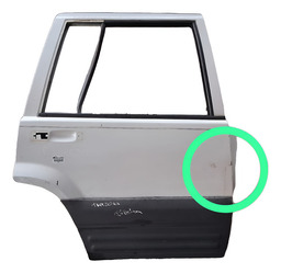 PORTA TRASEIRA DIREITA GRAND CHEROKEE 1994 A 1998 C/DETALHE