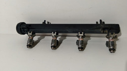 FLAUTA DE BICOS INJETORES RENAULT CLIO 1.0 2004 A 2012