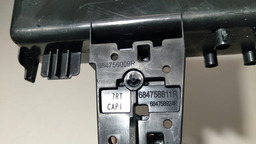 MOLDURA DO RÁDIO RENAULT MASTER 2.3 2022 A 2025 PRETO