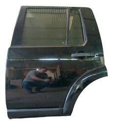 Porta Traseira Esquerda Land Rover Discovery 4 2014 Usado Preto Traseira Esquerda